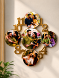 Personalized Photo Frame Wall Clock 1