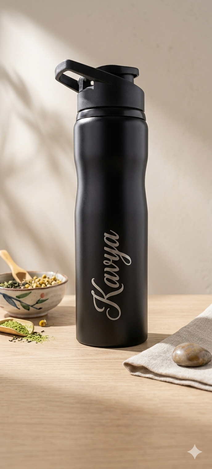 Personalized Stainless Steel Water Bottle 💧